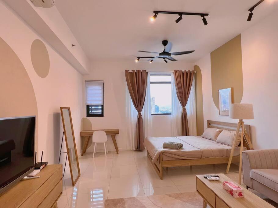 Spacious Connecting 4px, Chambers Kl, Walking Distance To Lrt, Mrt, Sunway Putra Mall & Pwtc Pangsapuri